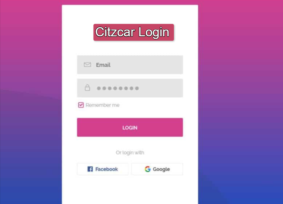 Citzcar Login: Complete Guide Step to Step