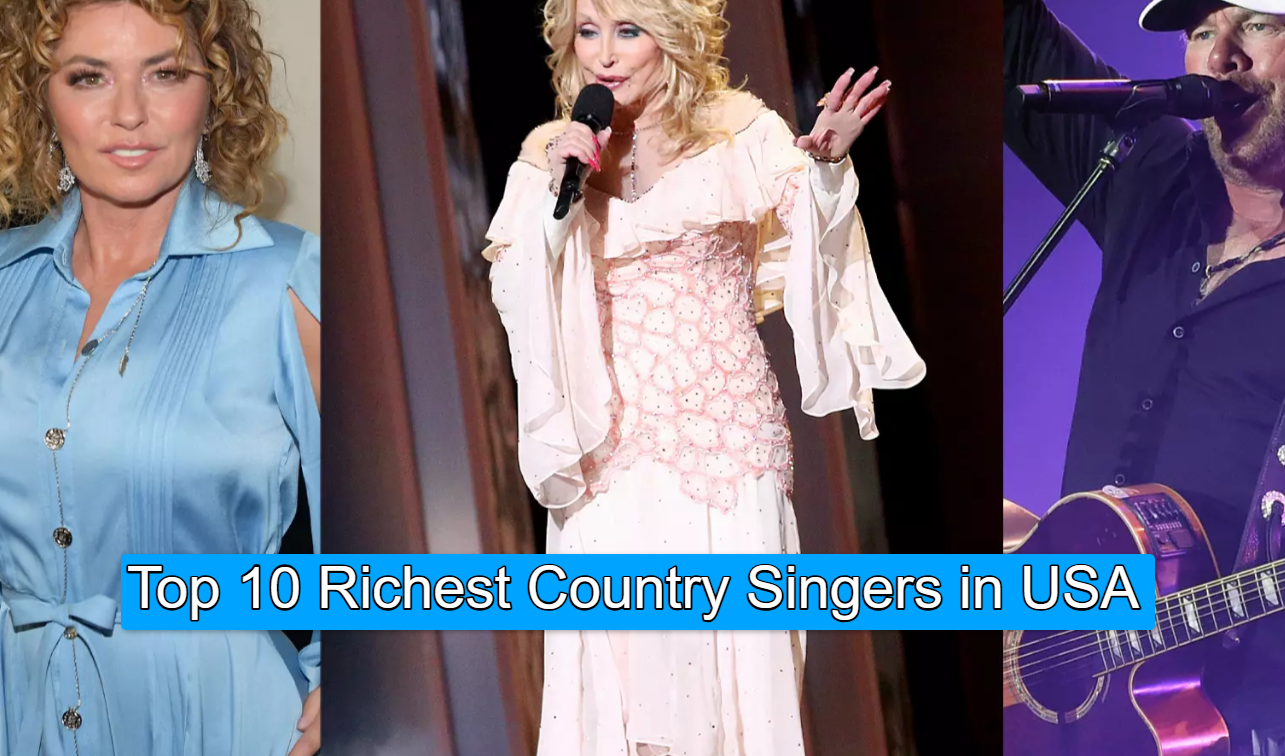 Top 10 Most Richest Country Singers​​ in USA